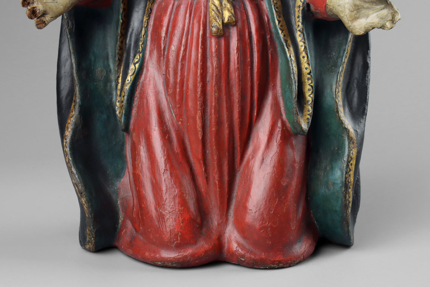 Carved Statues of Mary & Joseph
