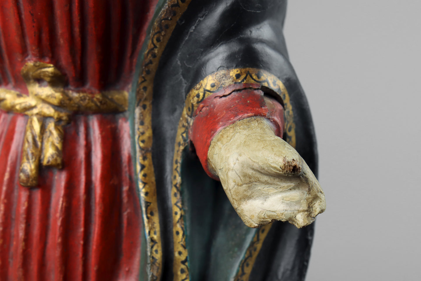 Carved Statues of Mary & Joseph