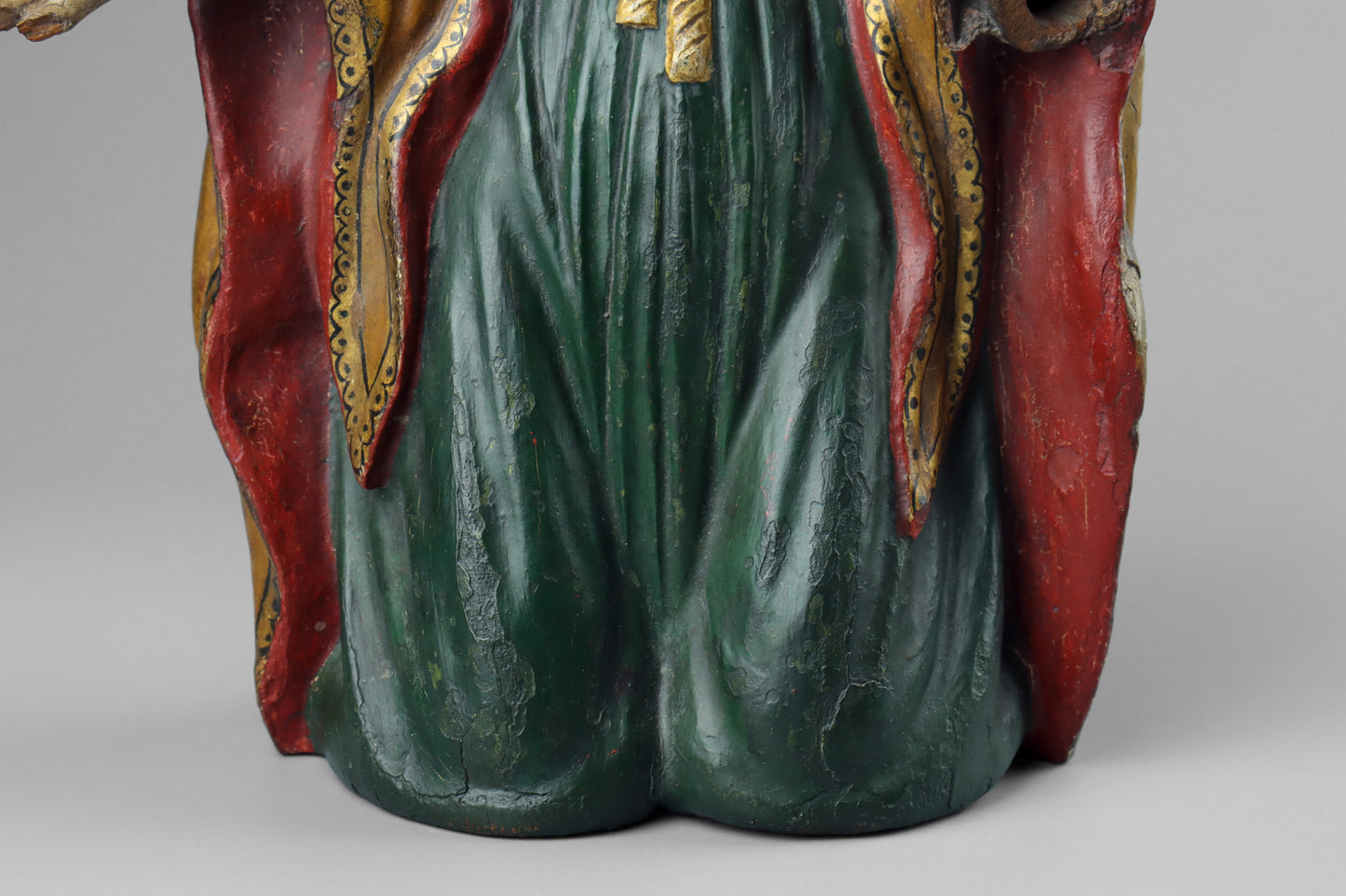 Carved Statues of Mary & Joseph