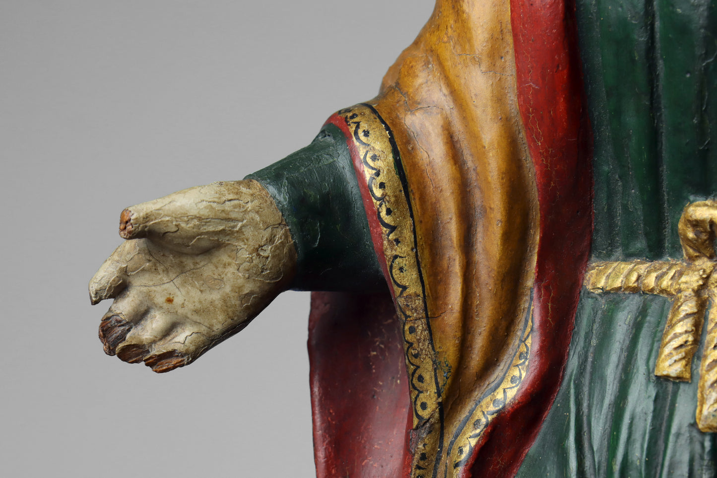Carved Statues of Mary & Joseph