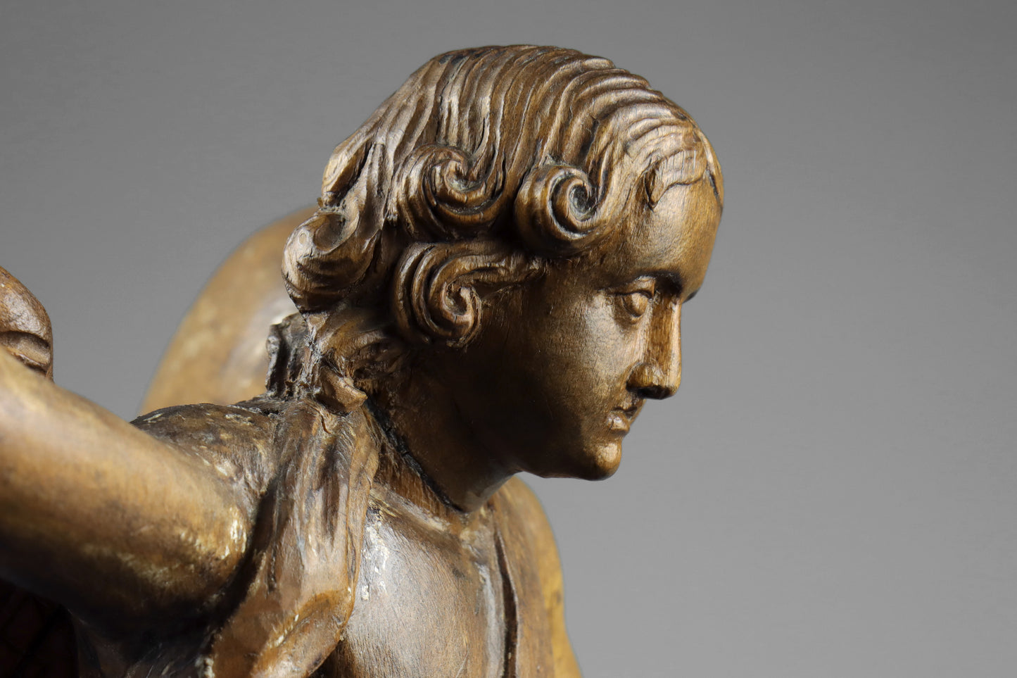 Carved Archangel Raphael