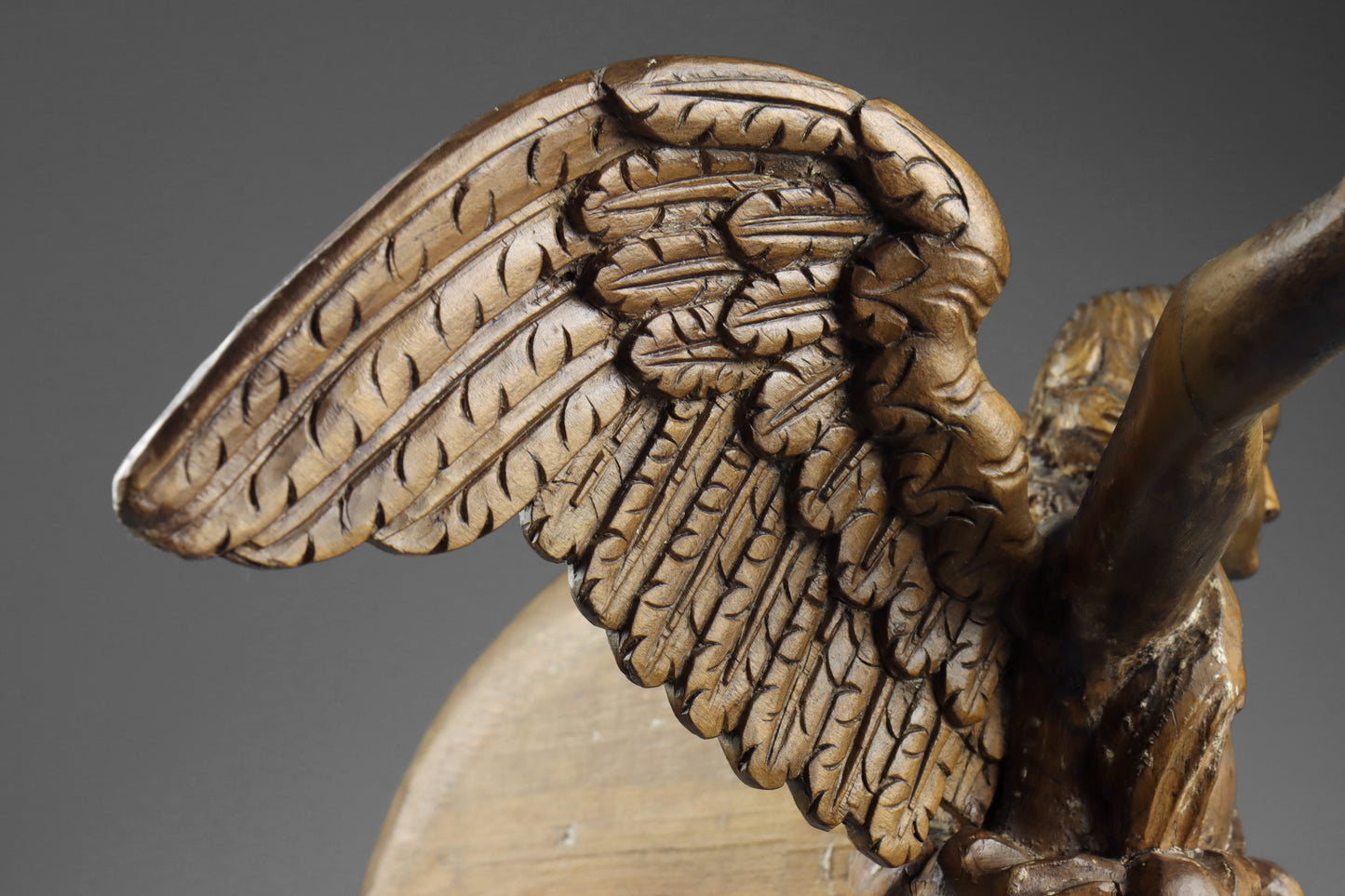 Carved Archangel Raphael