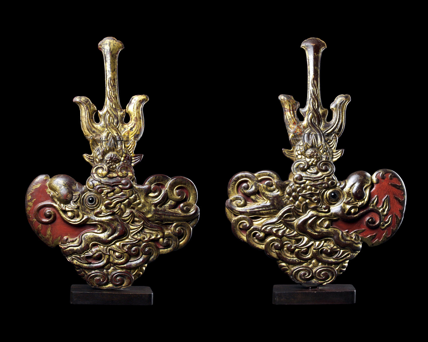Pair of Temple Finials