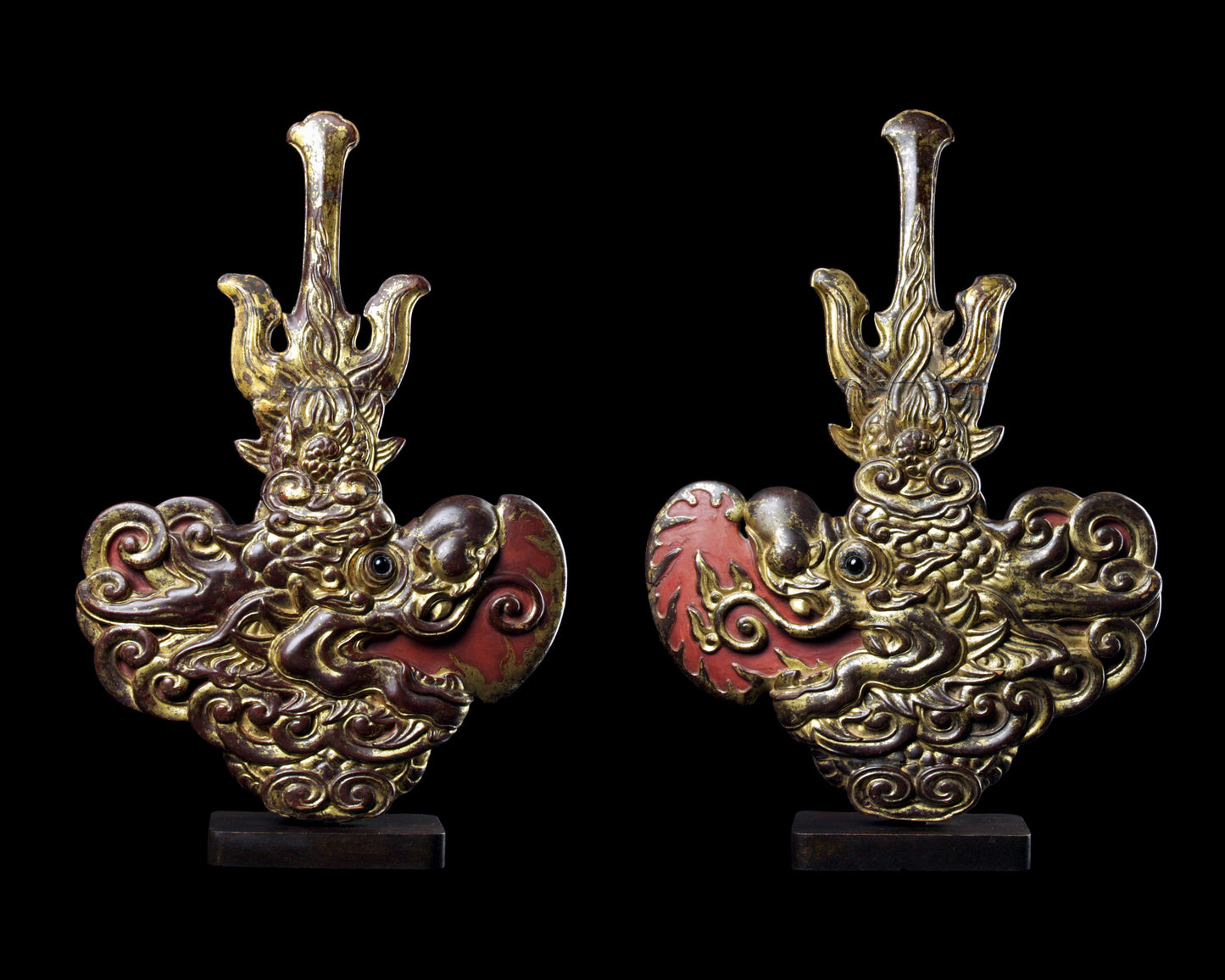 Pair of Temple Finials