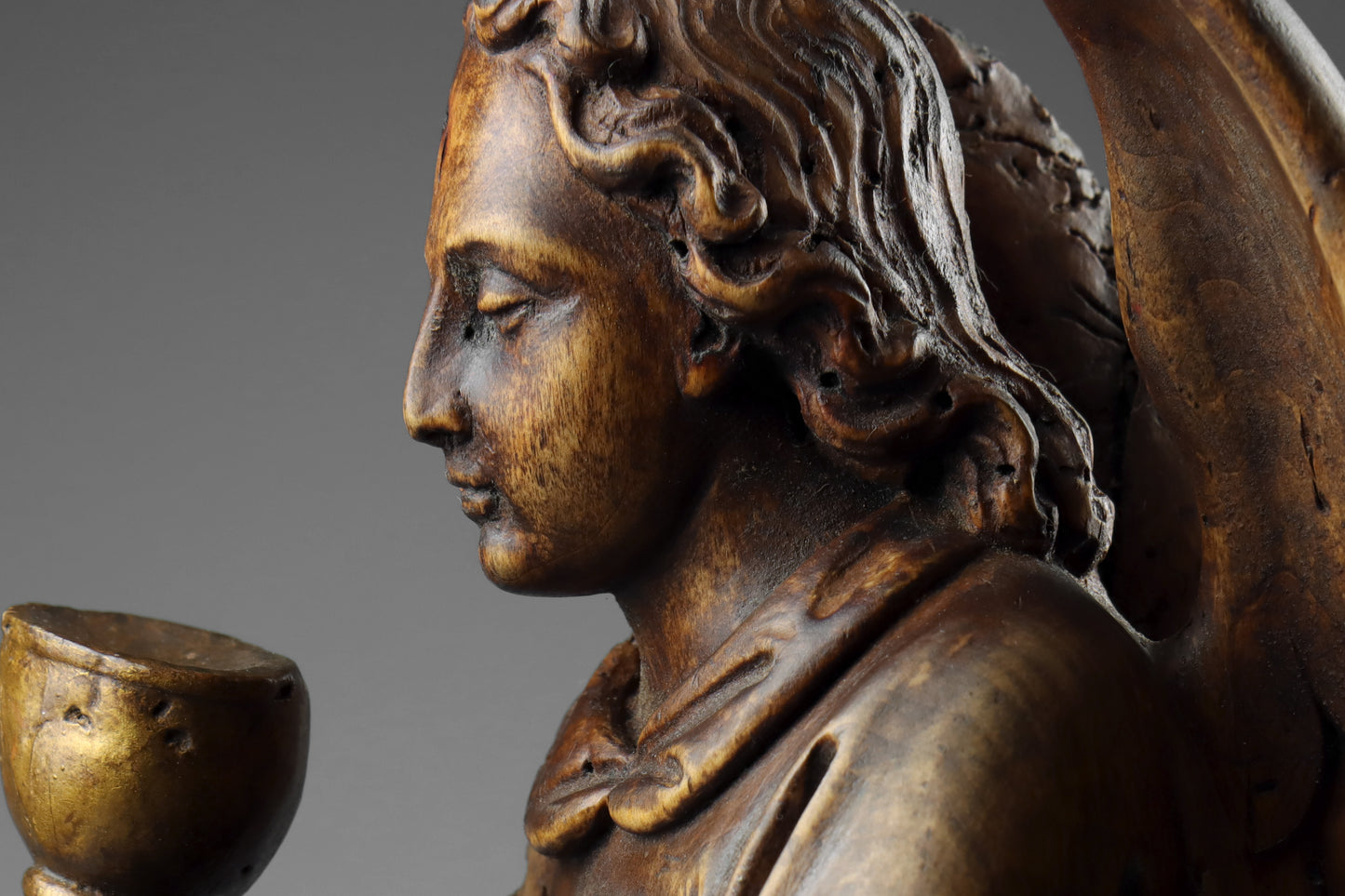 Carved Angel with Chalice