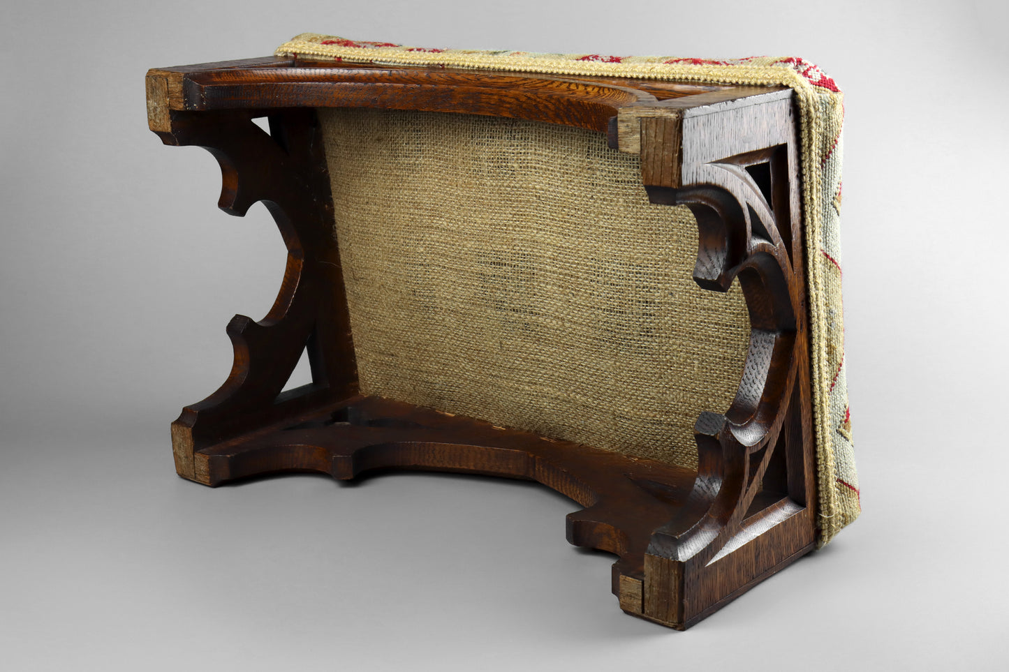 Gothic Revival Prayer Stool