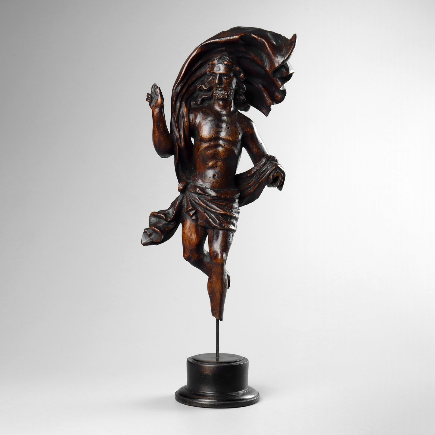 Carved Baroque Risen Christ