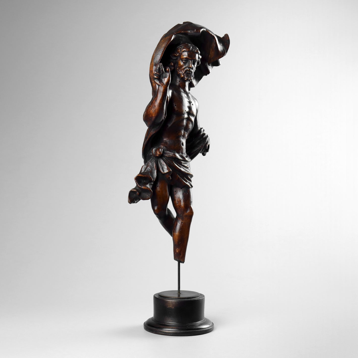 Carved Baroque Risen Christ