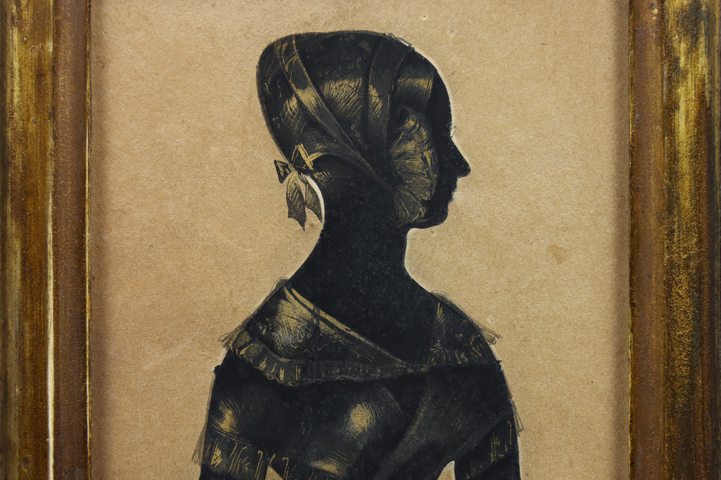 Cut Silhouette of a Lady