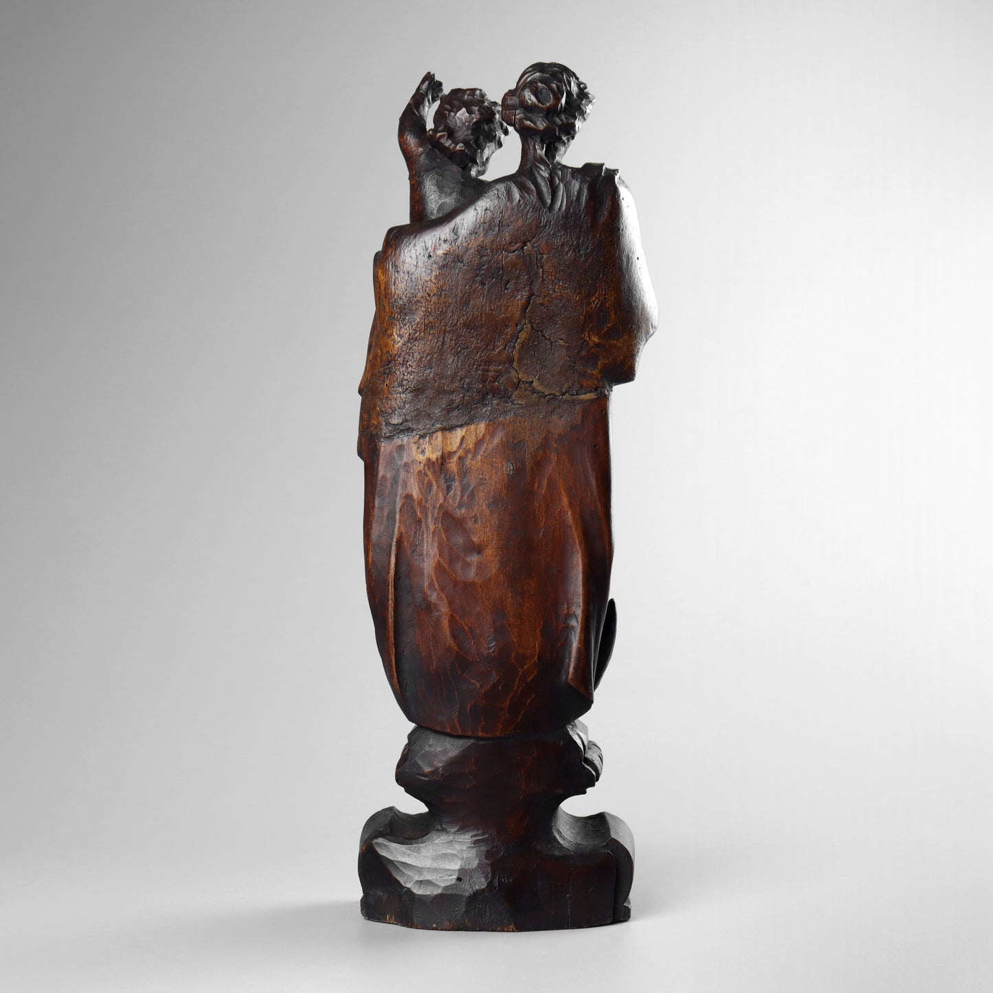 Carved Madonna & Child