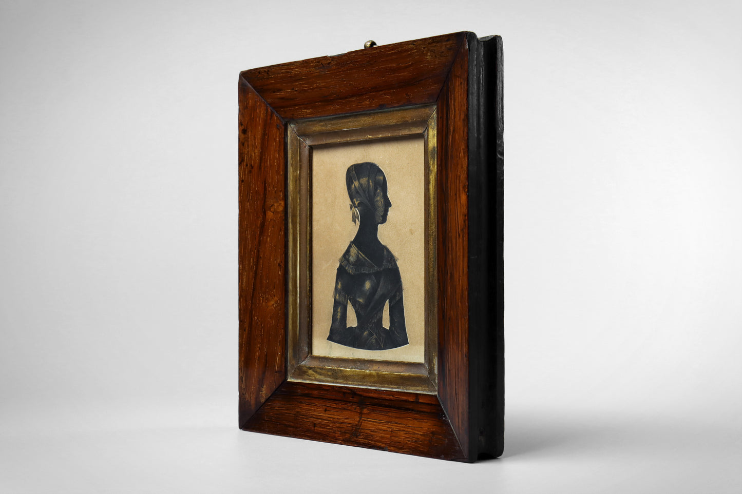 Cut Silhouette of a Lady