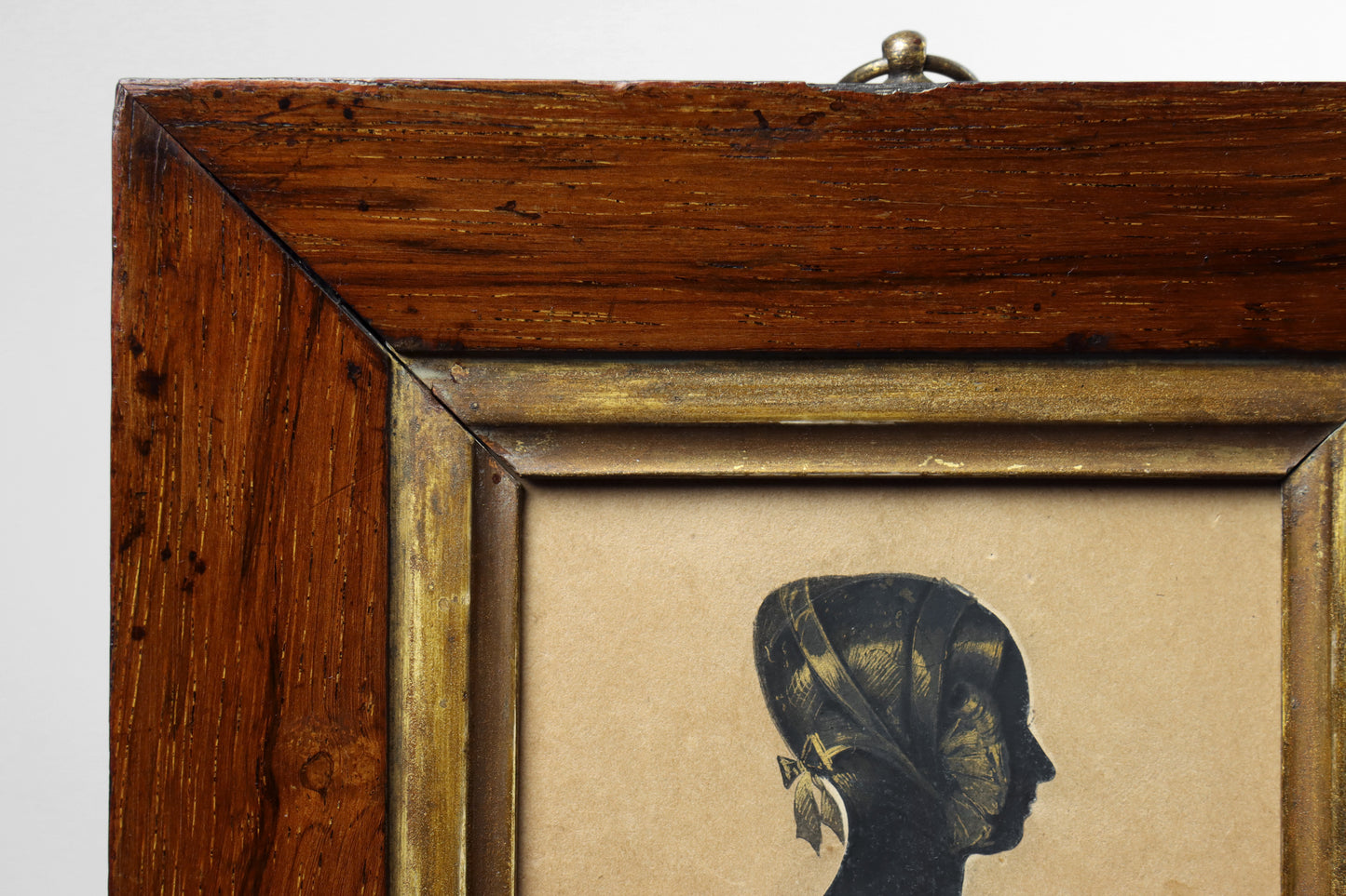 Cut Silhouette of a Lady
