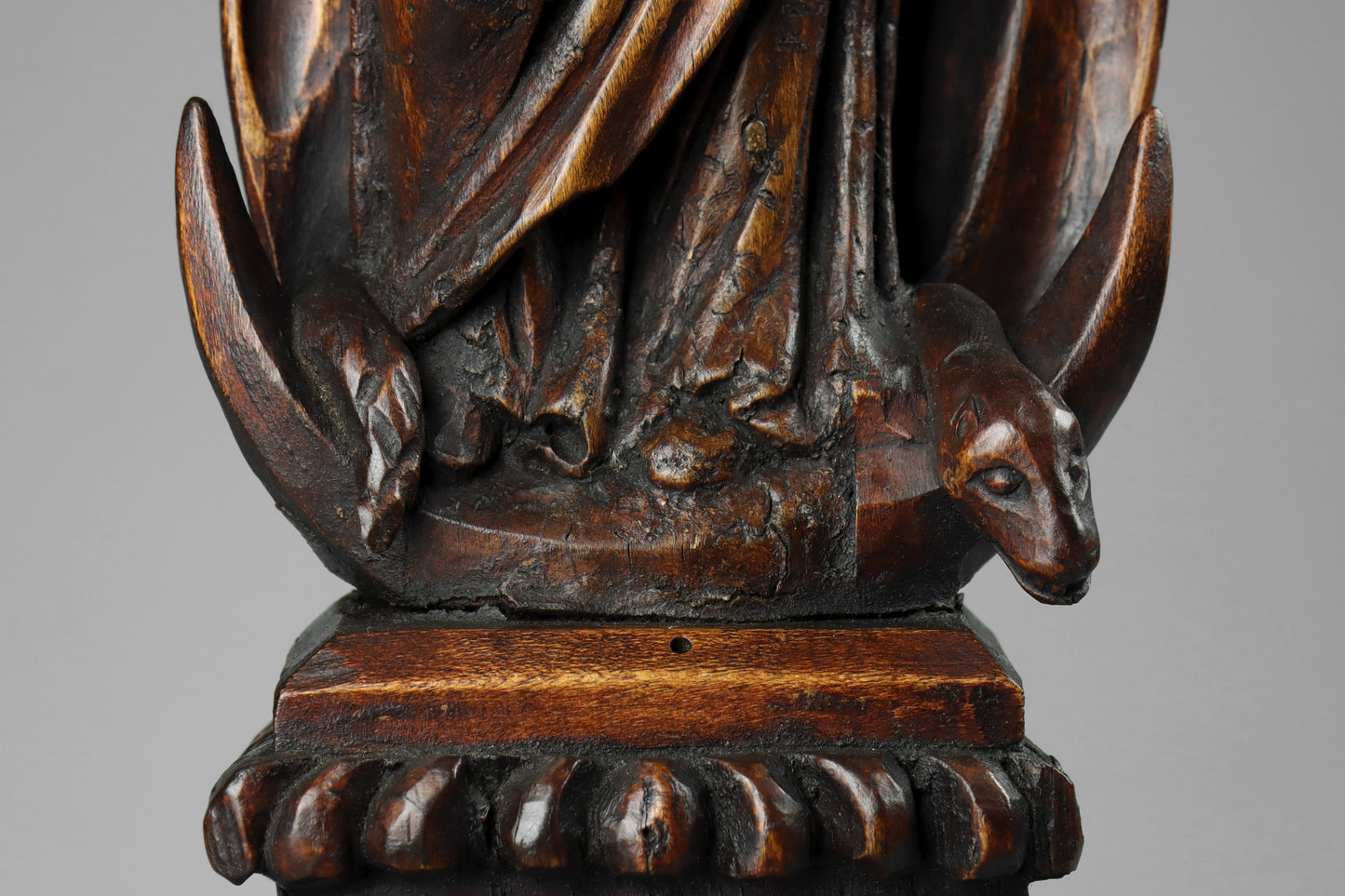Carved Madonna & Child