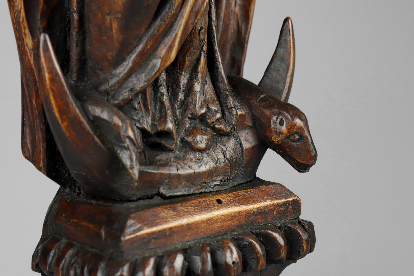 Carved Madonna & Child