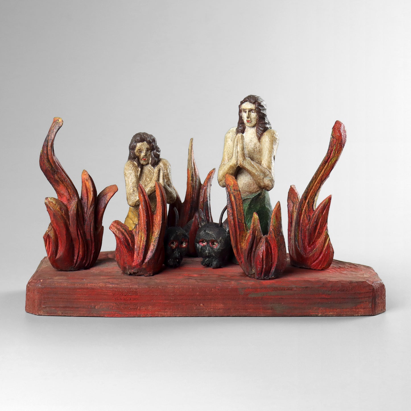 Carved Souls in Purgatory