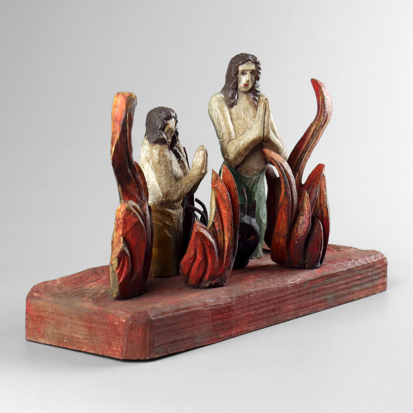 Carved Souls in Purgatory