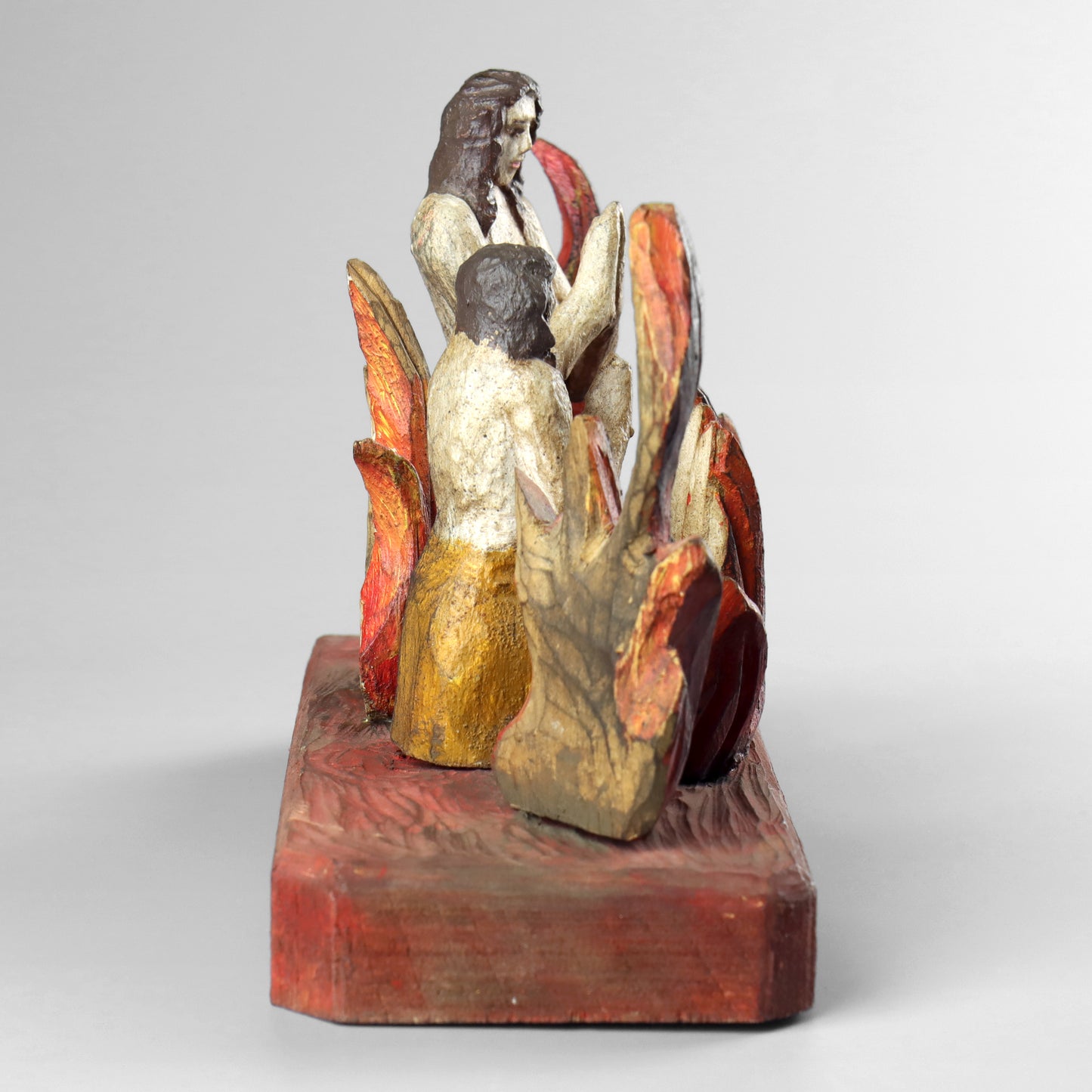 Carved Souls in Purgatory