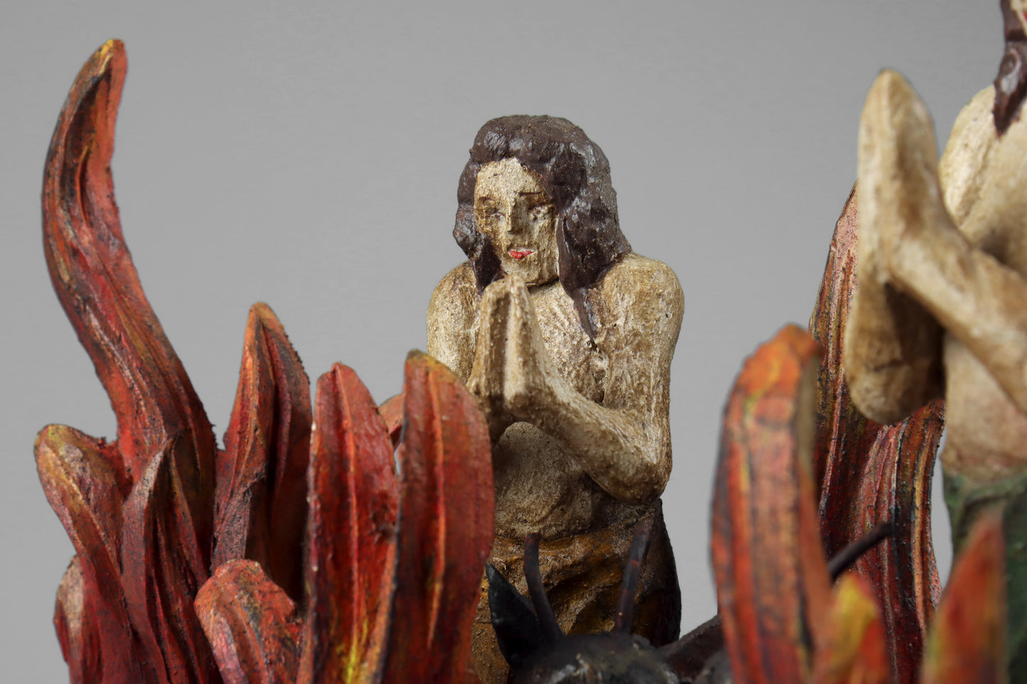 Carved Souls in Purgatory