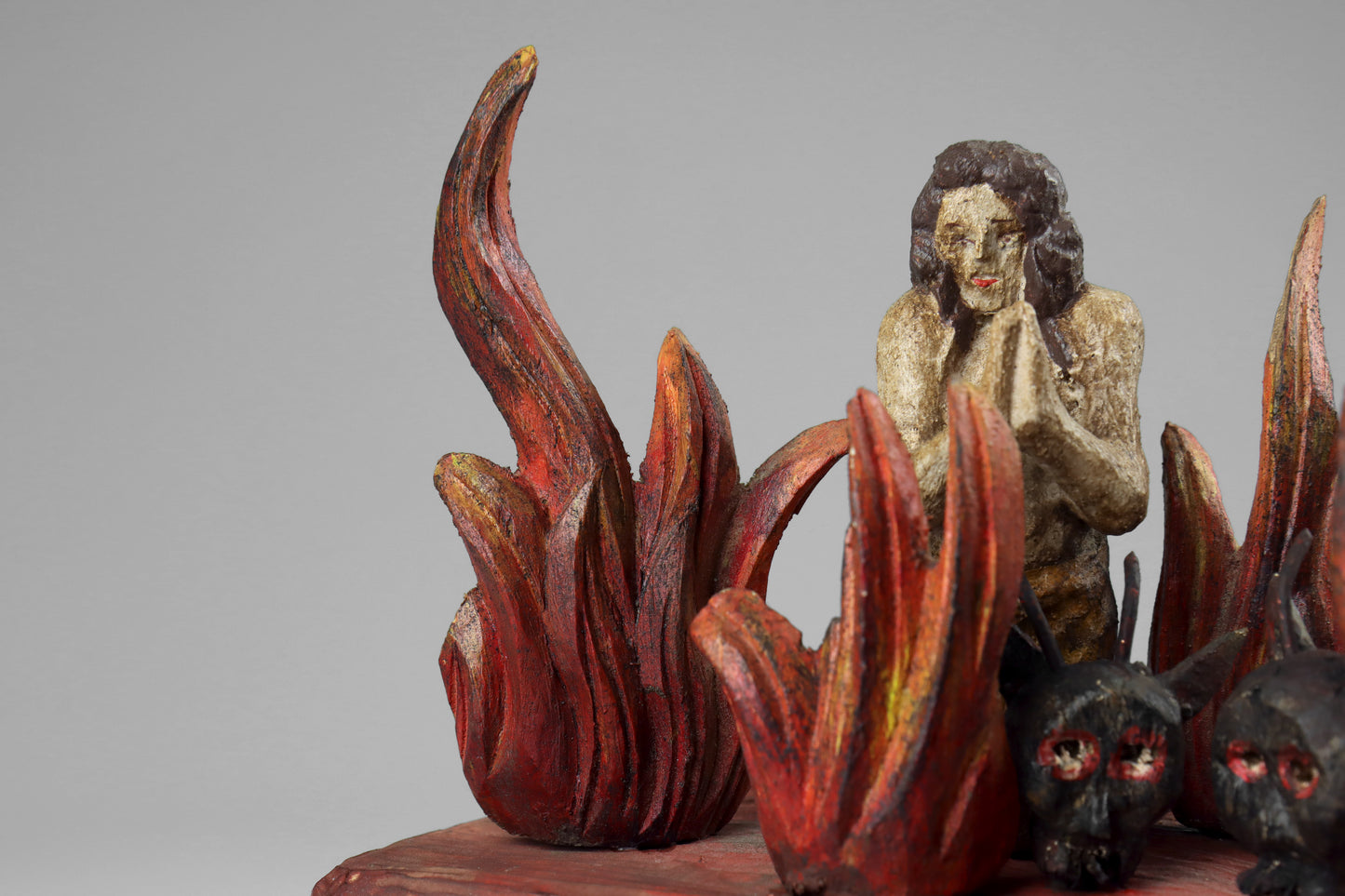 Carved Souls in Purgatory
