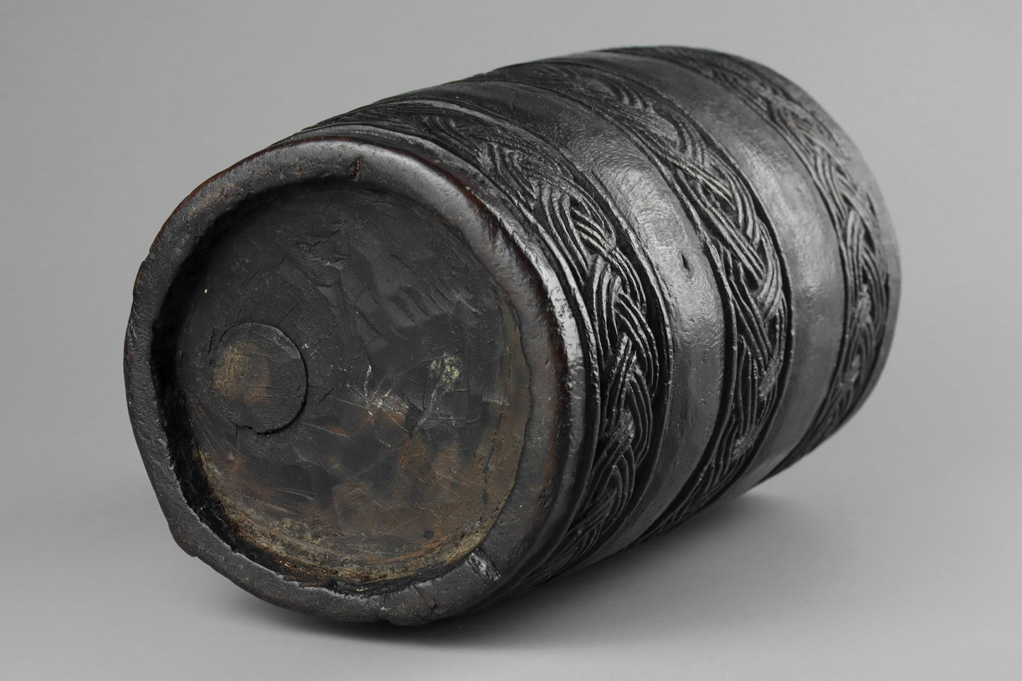 Nepalese Carved Milk Jug