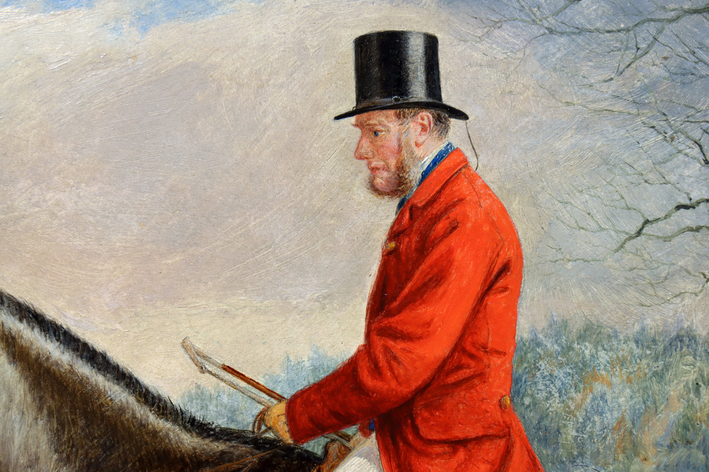 Portrait of a Huntsman on a Horse