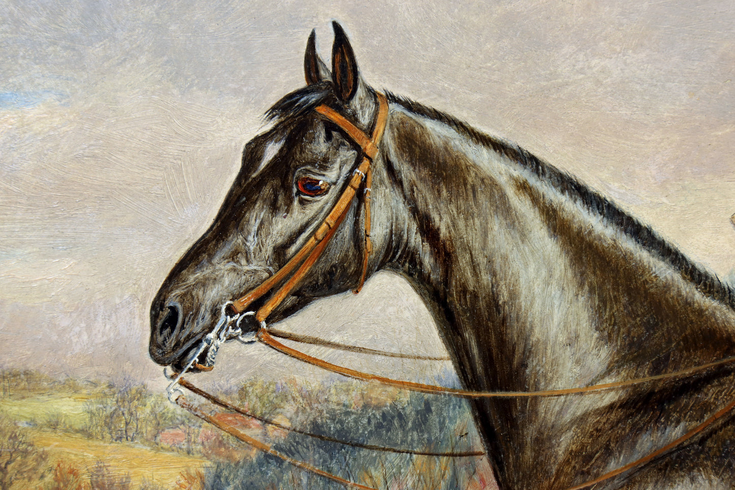 Portrait of a Huntsman on a Horse