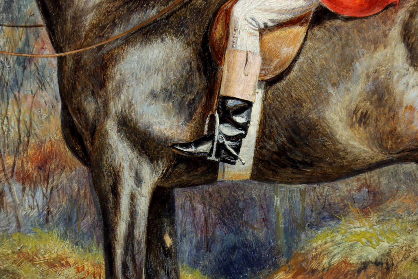 Portrait of a Huntsman on a Horse