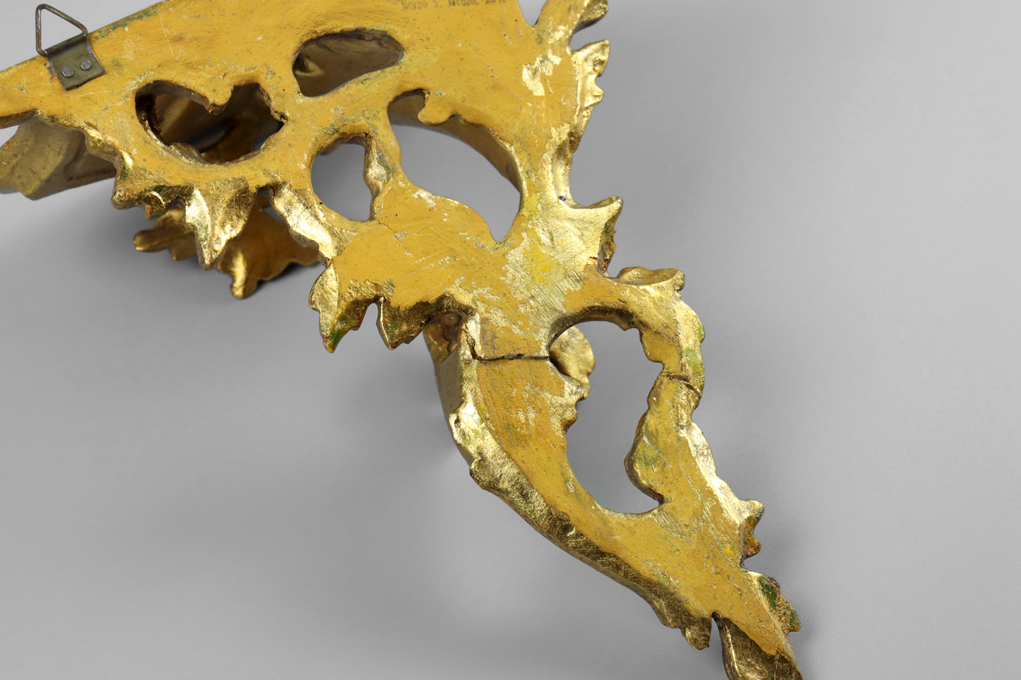 Pair of Florentine Giltwood Brackets