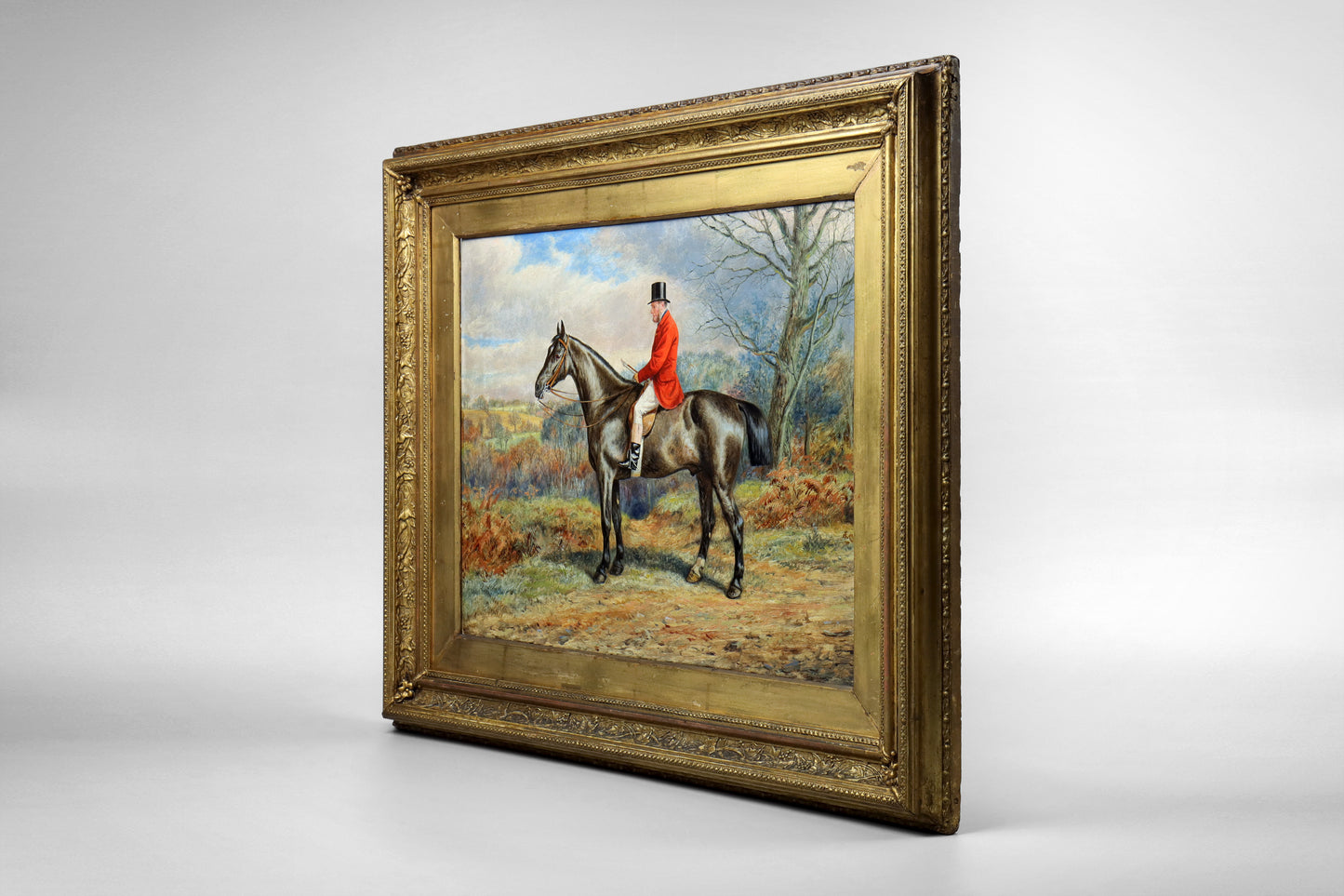 Portrait of a Huntsman on a Horse