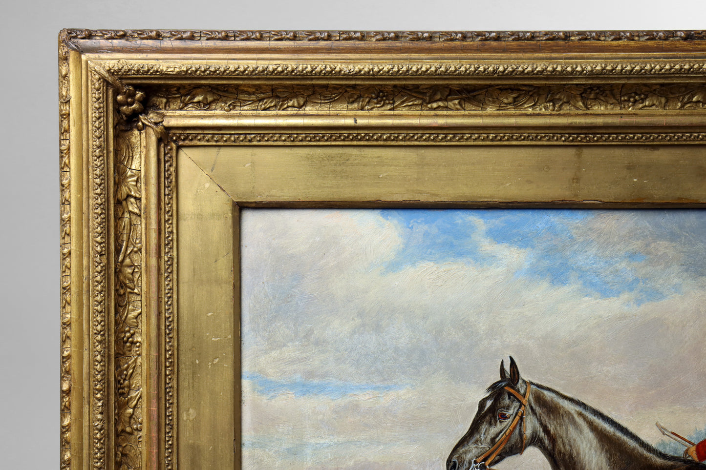 Portrait of a Huntsman on a Horse