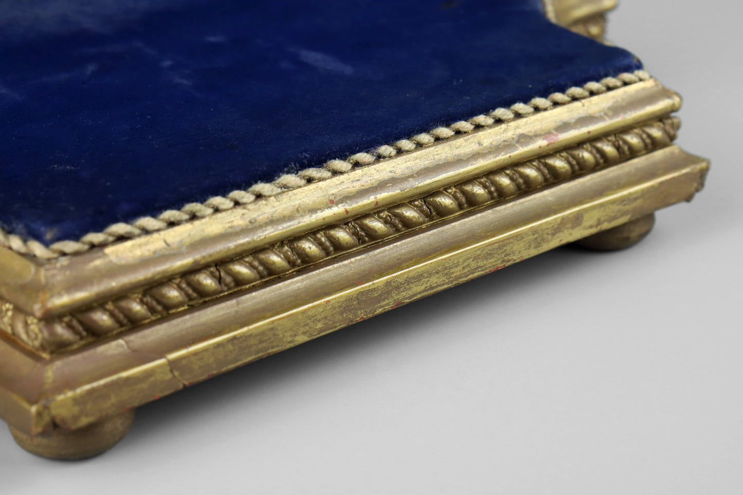 Blue Velvet Display Stand