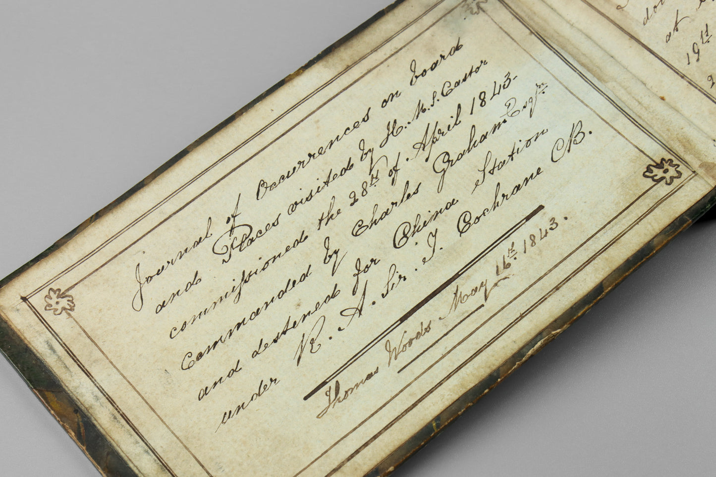 Maori Wars - HMS Castor Log Book