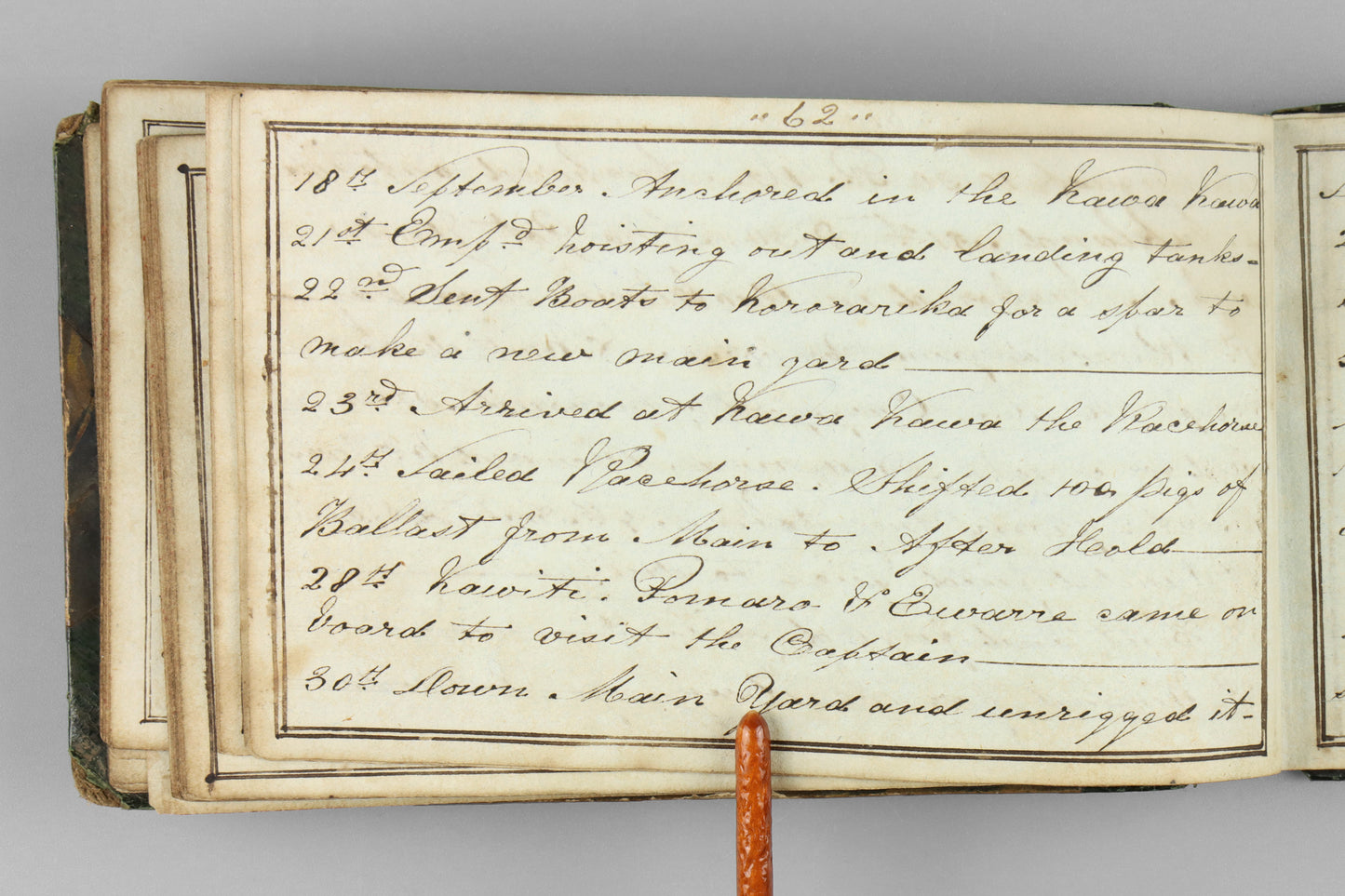 Maori Wars - HMS Castor Log Book