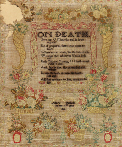 Sampler Dated 1816