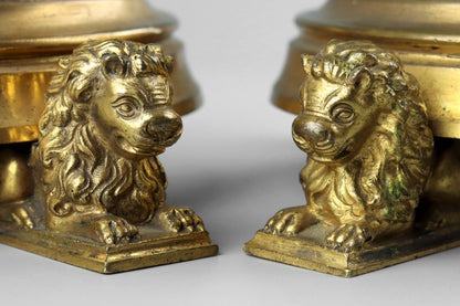 Gothic Revival Candlesticks