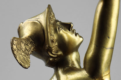 Gilt Bronze Statue of Mercury