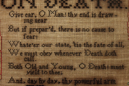 Sampler Dated 1816