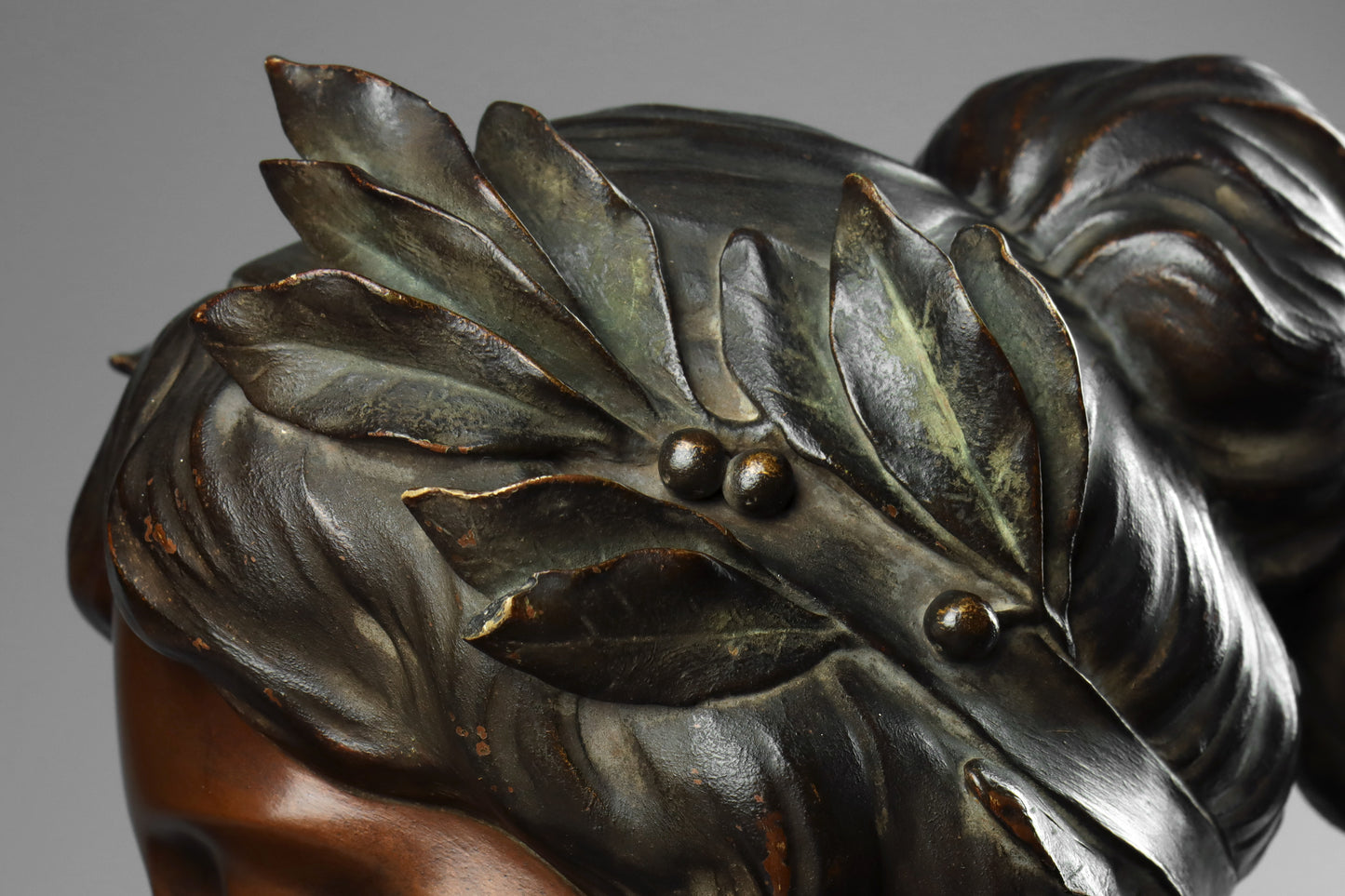 Art Nouveau Terracotta Bust of a Lady