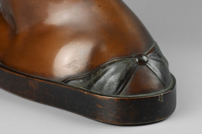 Art Nouveau Terracotta Bust of a Lady