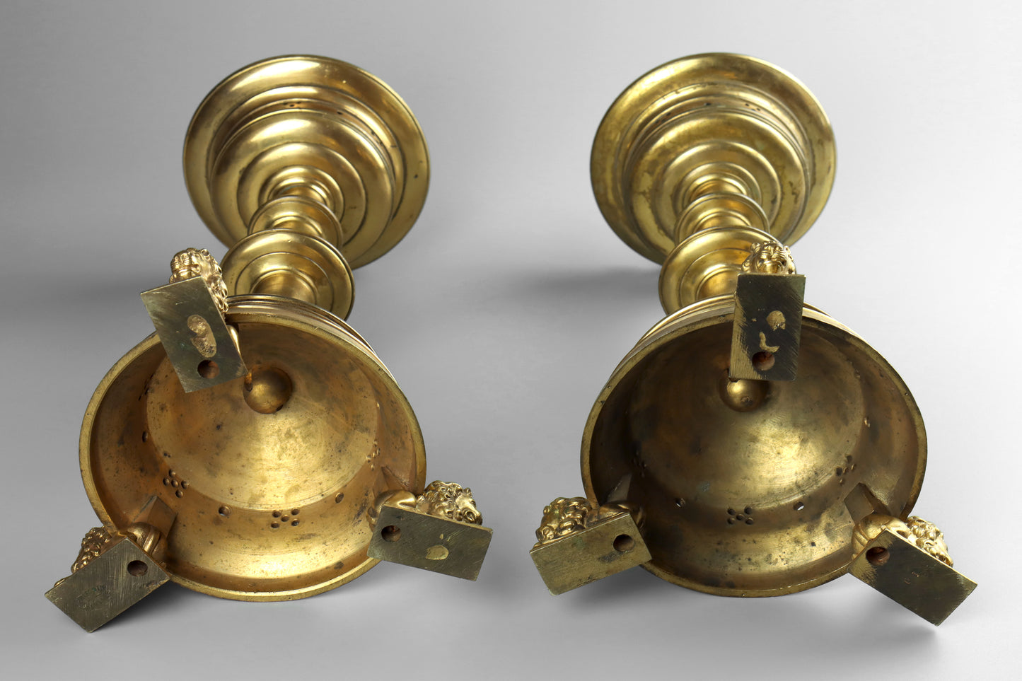 Gothic Revival Candlesticks