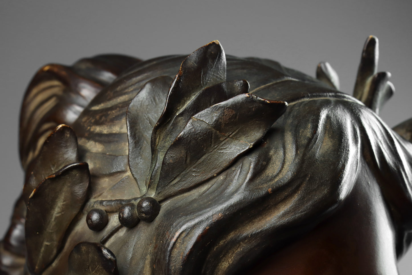 Art Nouveau Terracotta Bust of a Lady