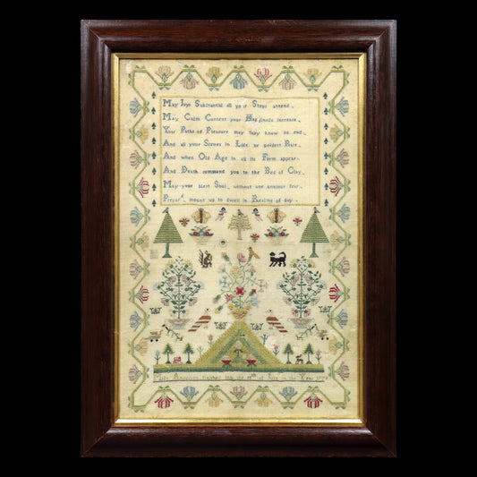 Sampler Dated 1778