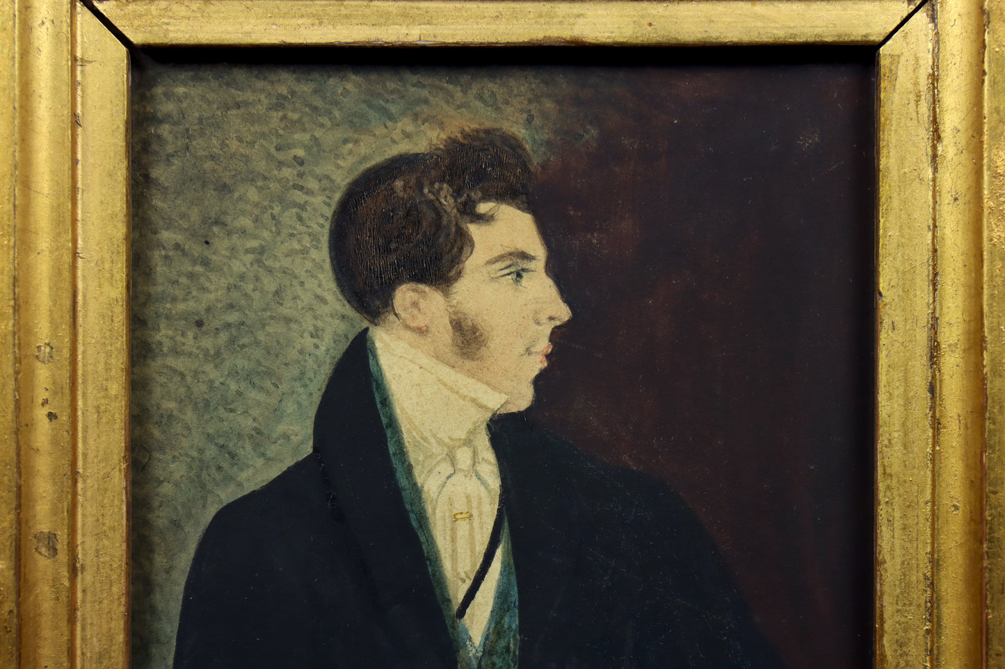 Folk Art Portrait of a Gentleman