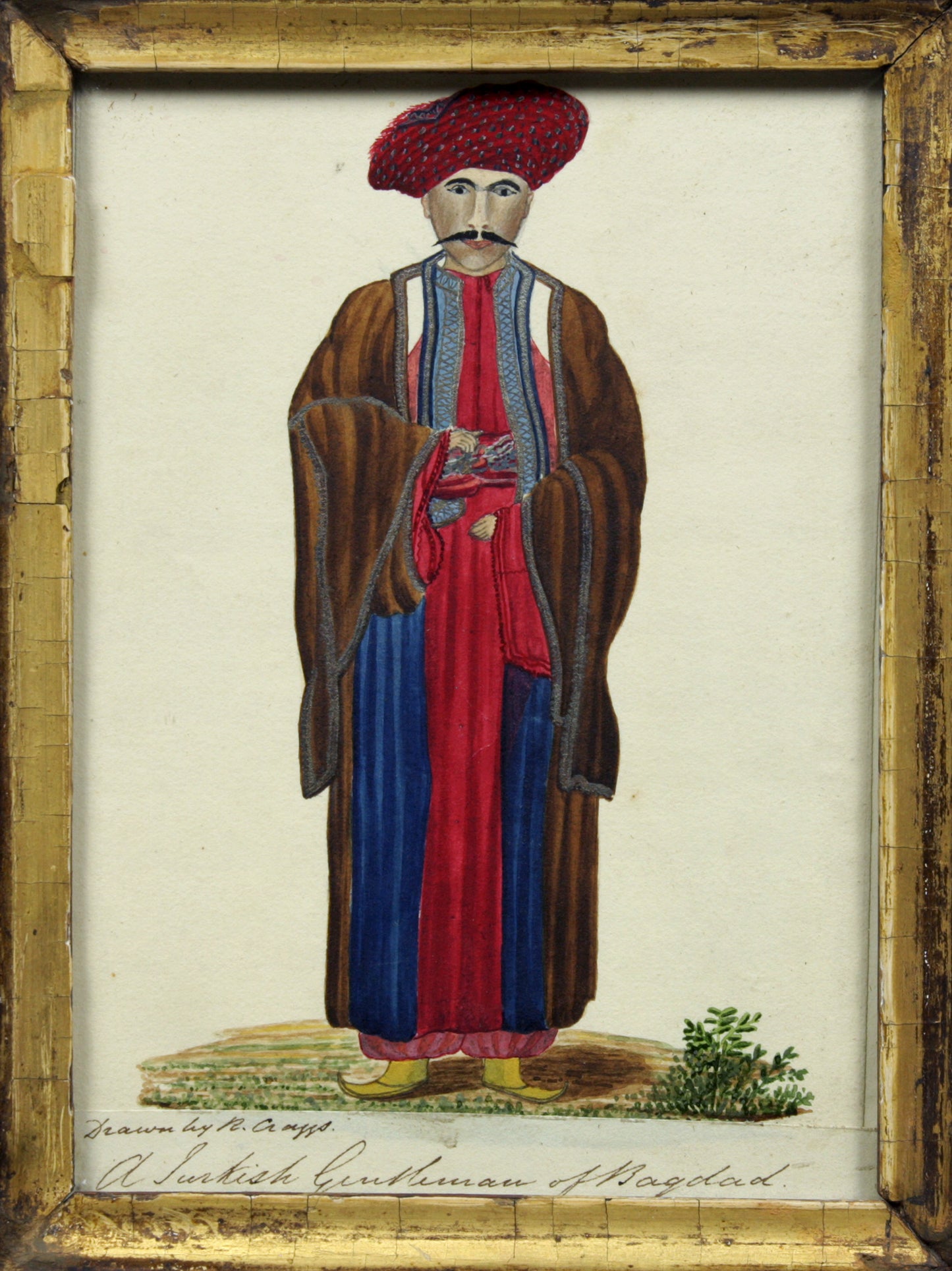 Naive Portraits of Turkish Men