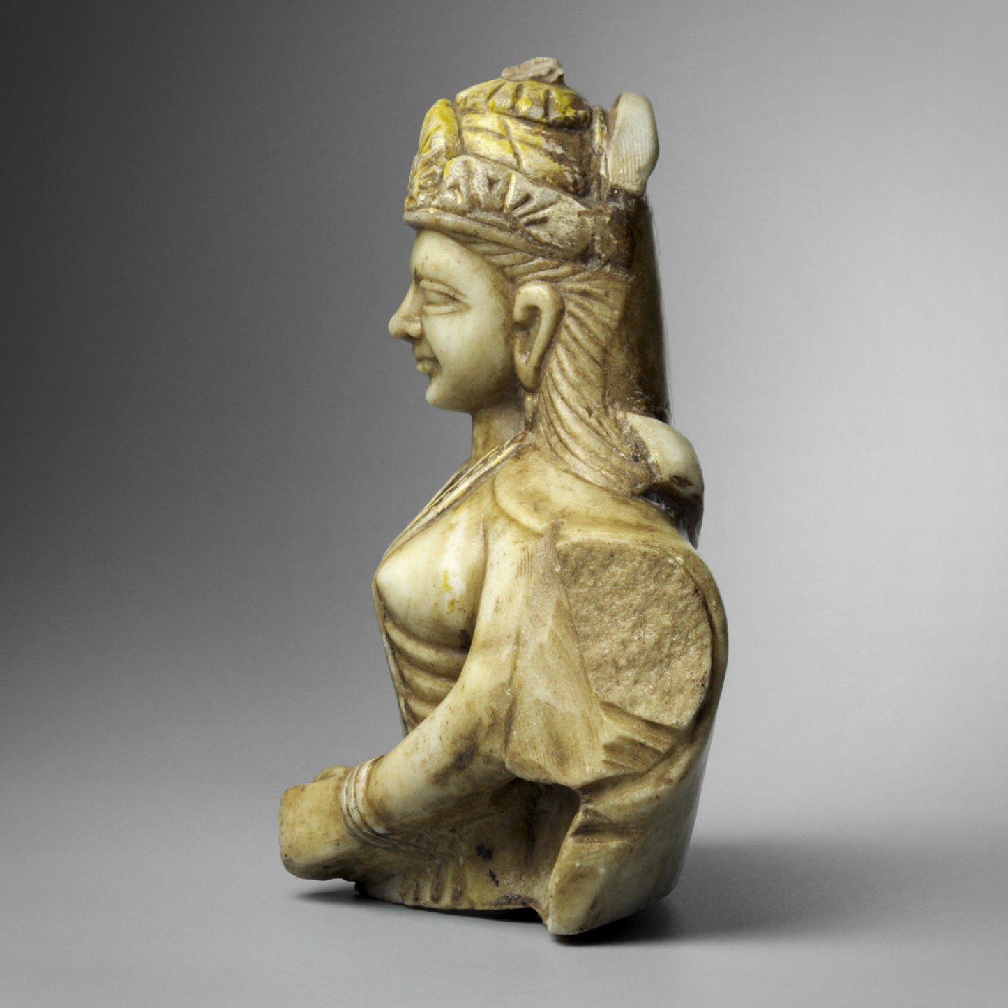 Marble Bust of Durga