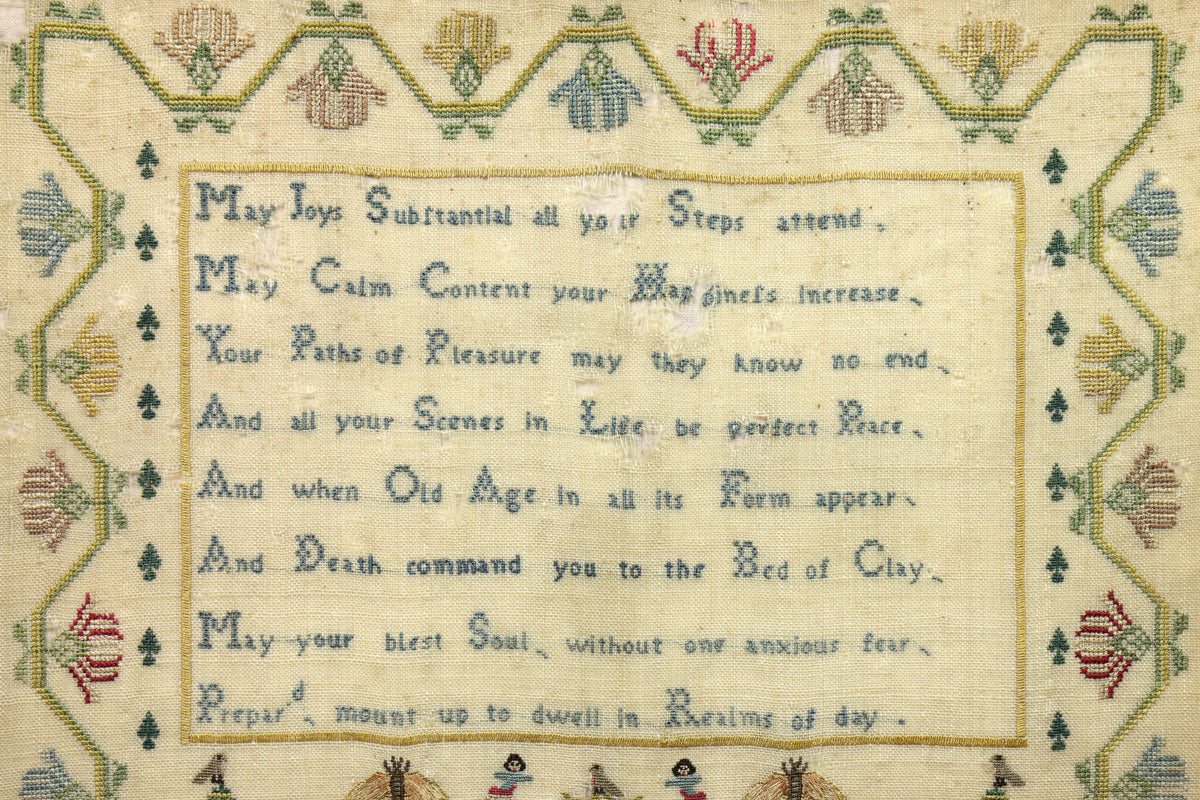 Sampler Dated 1778