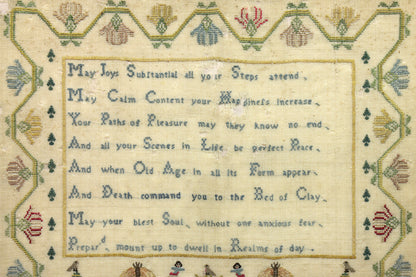 Sampler Dated 1778