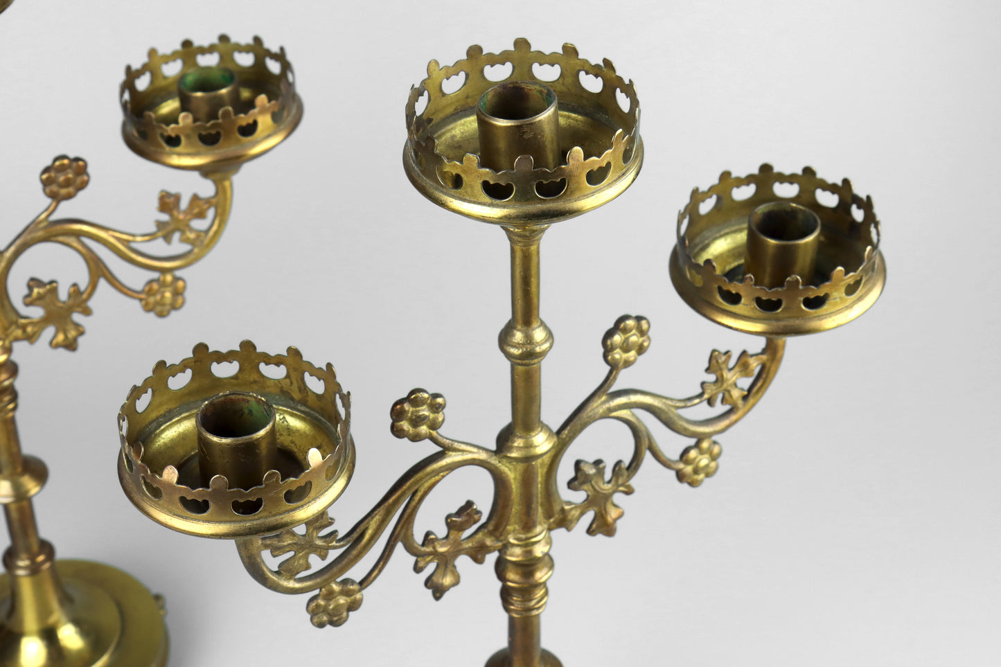 Gothic Revival Candelabra