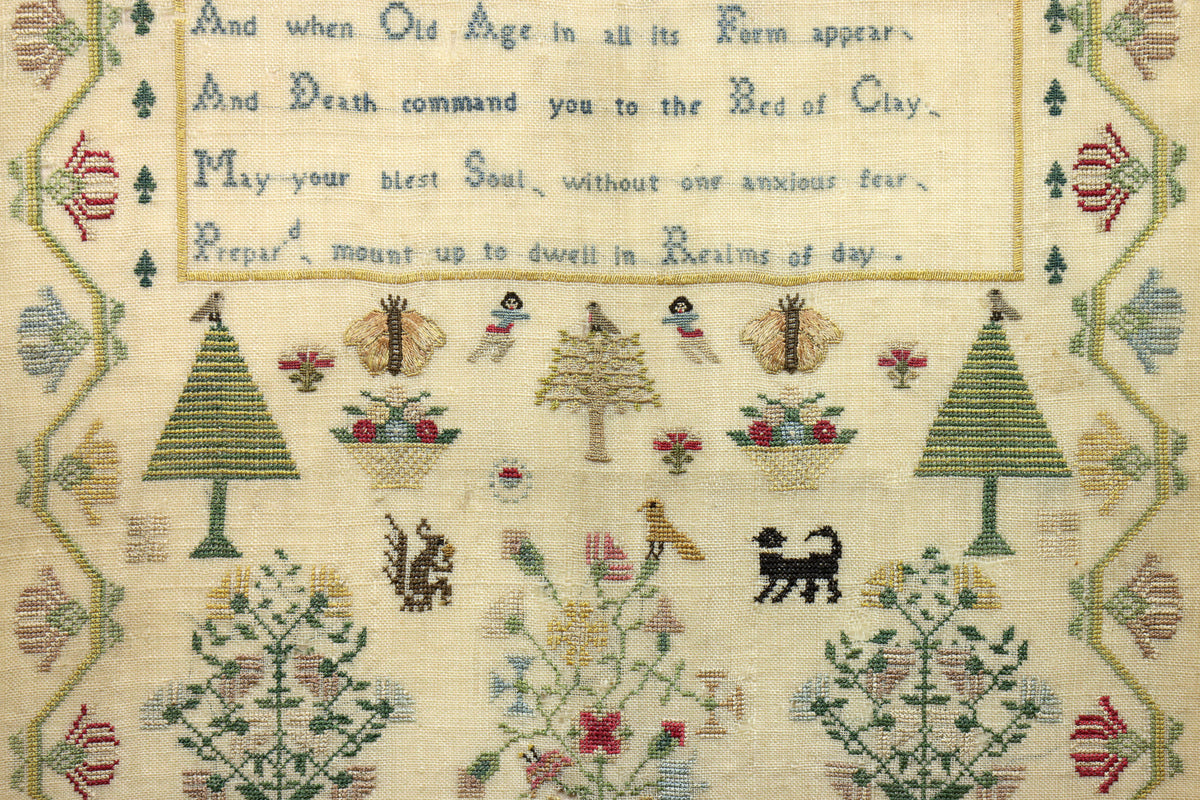 Sampler Dated 1778