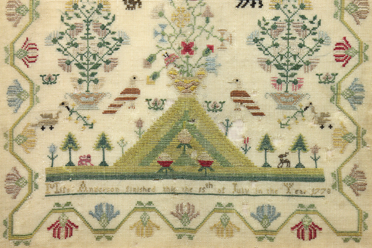 Sampler Dated 1778